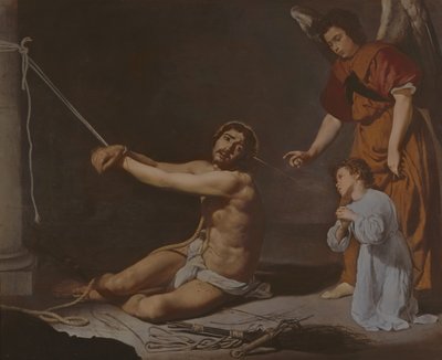 Christ After the Flagellation Contemplated by the Christian Soul, c.1628-9 by Diego Velázquez