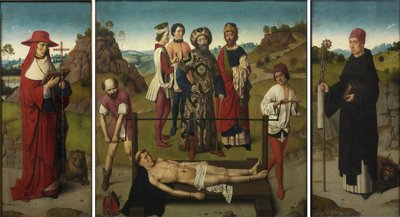 Triptych of the Martyrdom of Saint Erasmus by Dieric Bouts