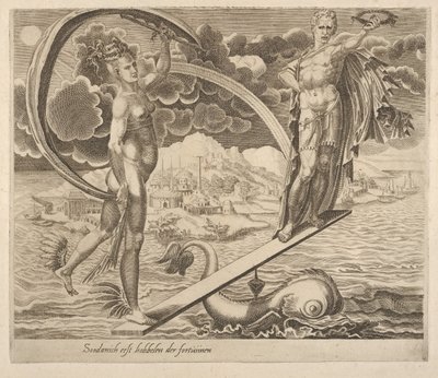 Fortune Using Man as a Plaything from Six Sayings about Fortune by Dirck Volkertsen Coornhert