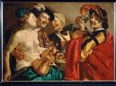 Concert by Dirck van Baburen