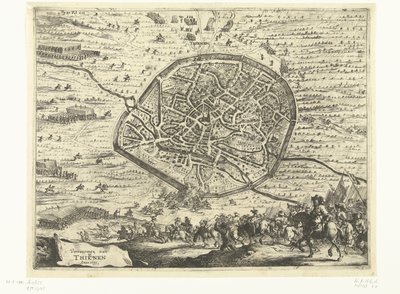 Conquest of Tienen, 1635 by Dirk Stoop