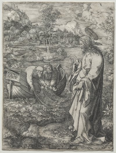 Jesus Calling to St. Peter and St. Andrew by Dirk Vellert