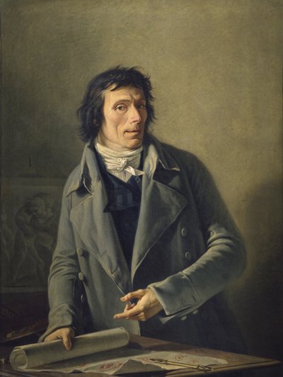 Self-portrait by Domenico Aspari