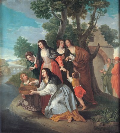 The Vestal Tuccia by Domenico Corvi