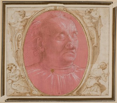 Head of an Old Man by Domenico Ghirlandaio