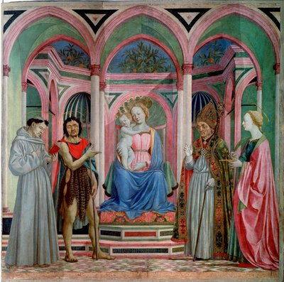 Altarpiece of Santa Lucia dei Magnoli by Domenico Veneziano