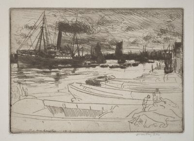 Evening Light by Donald Shaw MacLaughlan