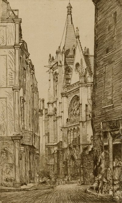 St. Severin, Paris by Donald Shaw MacLaughlan