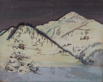 The Man in the Snow by Donatella Merlo