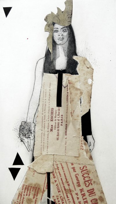 Abstract Fashion Portrait by Doris Schmitz