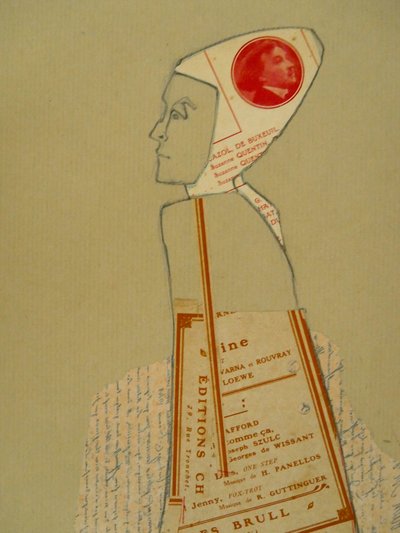 Abstract Profile Collage by Doris Schmitz