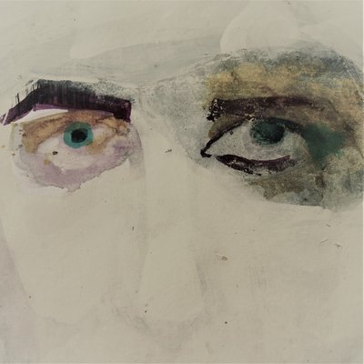 Dreamy Abstract Portrait by Doris Schmitz