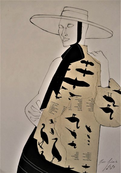 Elegant Bird Fashion by Doris Schmitz