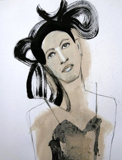 Elegant Fashion Portrait by Doris Schmitz