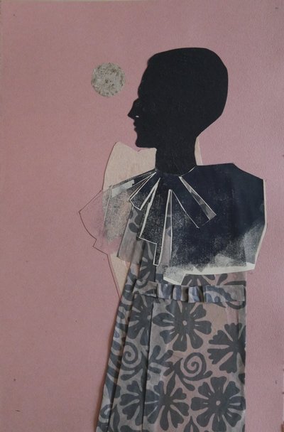 Elegant Fashion Silhouette by Doris Schmitz