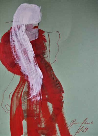 Elegant Red Fashion by Doris Schmitz