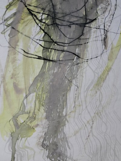 Ethereal Flowing Lines by Doris Schmitz
