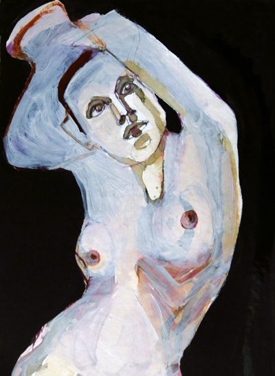 Ethereal Nude Figure by Doris Schmitz