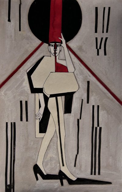 Modern Fashion Figure by Doris Schmitz