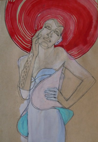 Red Hat Fashion by Doris Schmitz