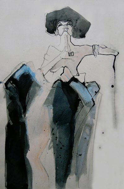 Stylized Fashion Portrait by Doris Schmitz