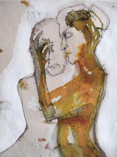 Tender Human Connection by Doris Schmitz