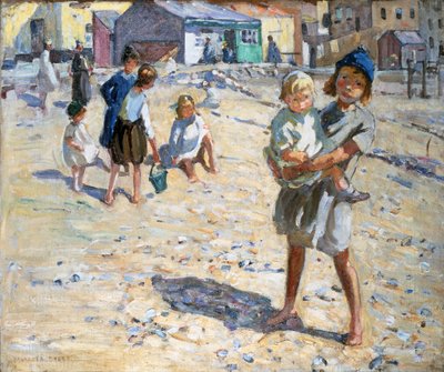 On the Beach by Dorothea Sharp