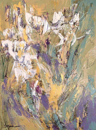 Modern Floral Garden by Dorothy Fagan