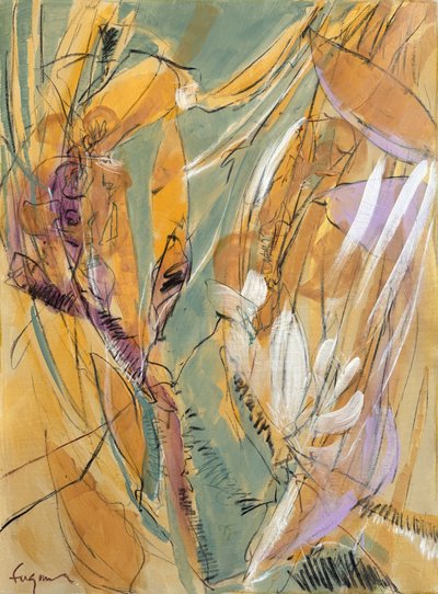 Vibrant Botanical Flow by Dorothy Fagan