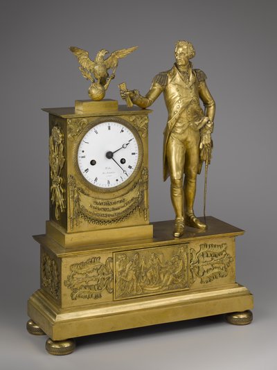 Mantel Clock by Dubuc Dubuc