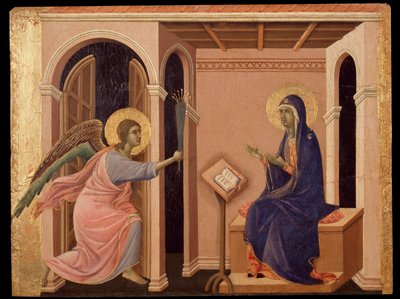 Announcement of the Death of Mary by Duccio di Buoninsegna