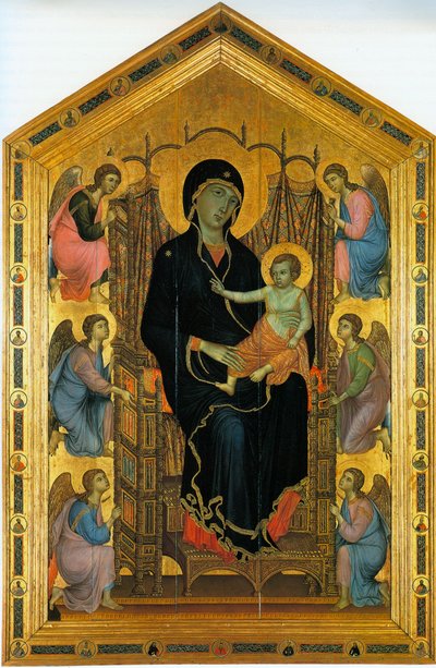Madonna Rucellai by Duccio di Buoninsegna