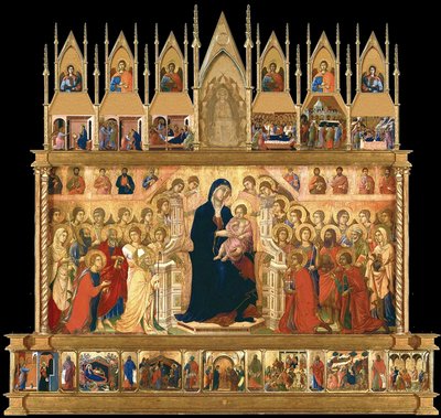 Maestà by Duccio di Buoninsegna