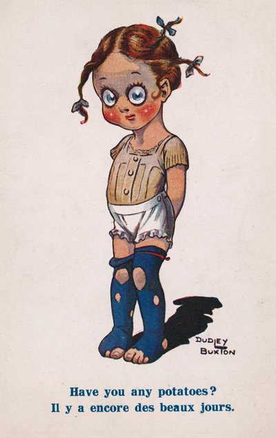 Girl Asking for Potatoes by Dudley Buxton
