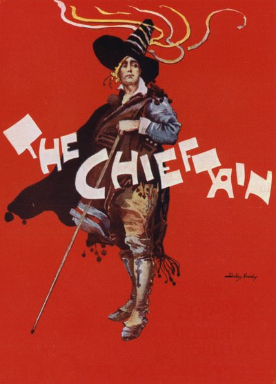 The Chieftain, design for a theatre poster produced for the D