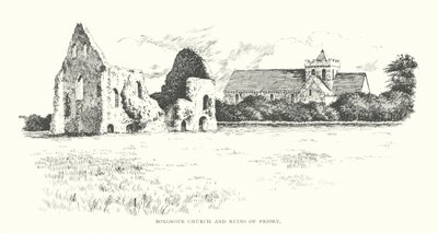 Boxgrove Church and ruins of priory by Duncan Moul