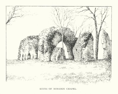 Ruins of Minsden Chapel by Duncan Moul