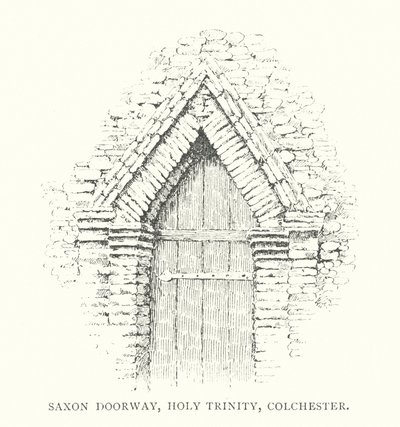 Saxon Doorway, Holy Trinity, Colchester by Duncan Moul