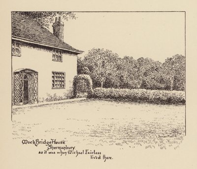 Sussex: Mock Bridge House, Shermanbury as it was when Michael Fairless lived there by Duncan Moul