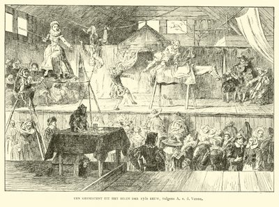 Fairground Tent, Netherlands, Early 17th Century by Dutch School