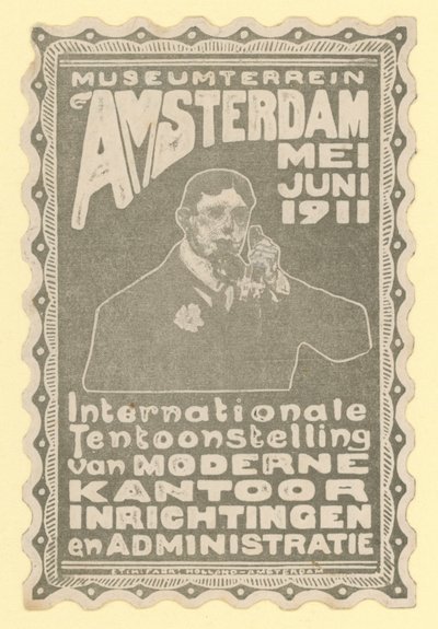 International exhibition of modern office equipment, Museum Grounds, Amsterdam, 1911 by Dutch School