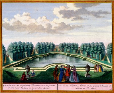 View from Het Zeganpralent Kennemerlant by Hendrick de Leth and Matthias Brouerius Van Nidek, published c.1700-30 by Dutch School
