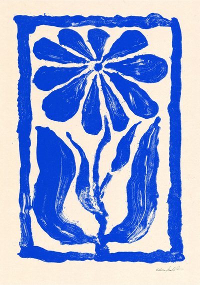 Blue Flower by EDEN KALIF