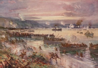 The Dardanelles Operations: The Landing of the Australians in Gallipoli, April 1915 by E. S. Hodgson