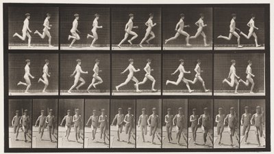 Running Two Models by Eadweard Muybridge