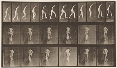 Plate 79. Ascending Incline by Eadweard Muybridge