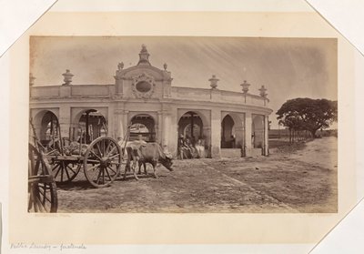 Public Laundry, Guatemala by Eadweard Muybridge