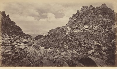 Quezaltenango from the Crater of a Volcano, 1877 by Eadweard Muybridge