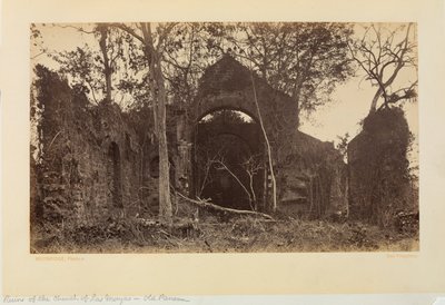 Ruins of the Church of Las Monjas, Old Panama by Eadweard Muybridge