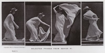 The Human Figure in Motion: Selected phases from series 61 by Eadweard Muybridge